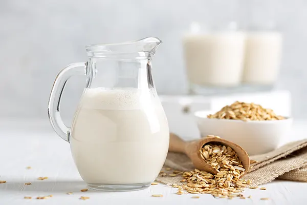 Plantaardige melk en haver
