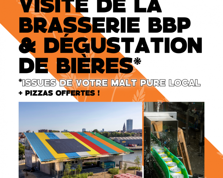 Visite Brussels Beer Project - Exclusif agriculteurs Pure Local